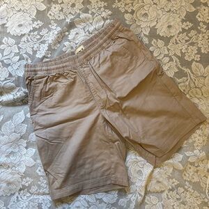 Pact Men's Light Brown Draw String Shorts